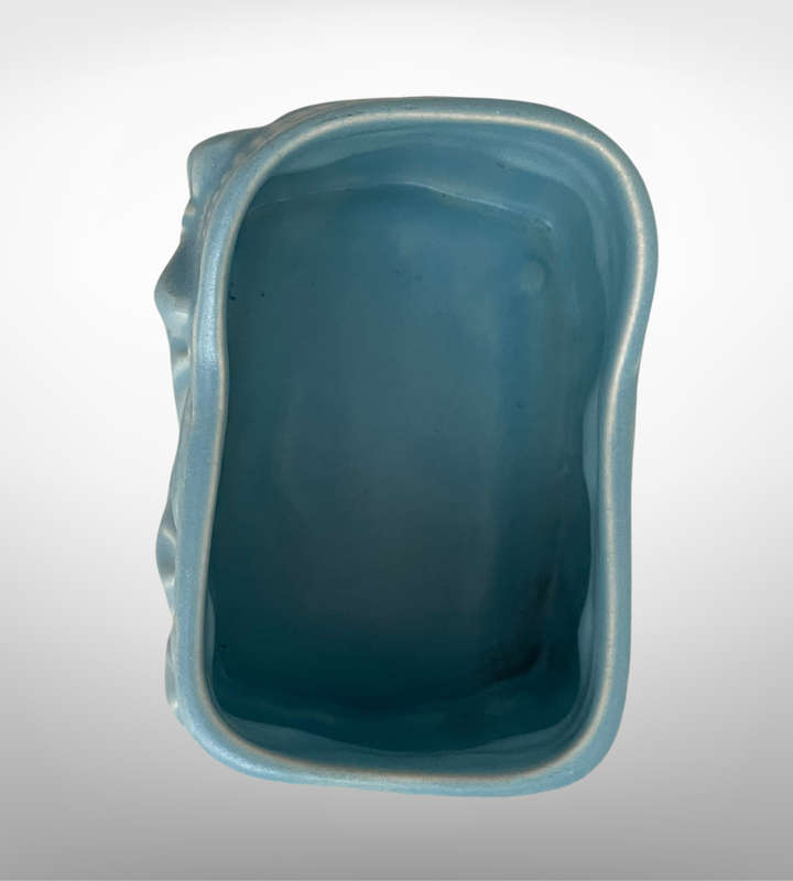1950's Mid-Century Modern Ceramic Planter  Baby Nursery Bassinet Crib Design