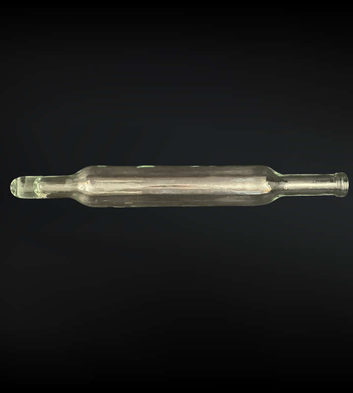 Vintage Spanish Glass Rolling Pin  Unique Decorative Piece   (50cm x 7cm)