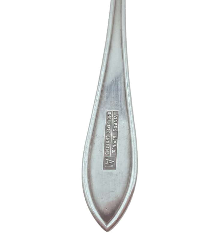 Set of 6 Viners EPNS A1 Sheffield England Teaspoons (12.5 cm x 28 mm)
