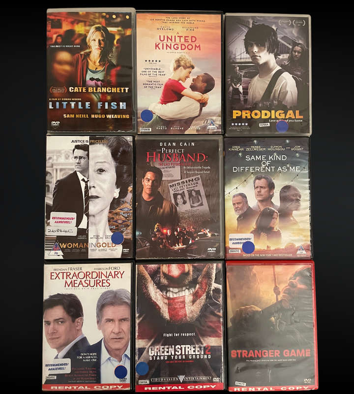 Reduced to clear - 90+ Mixed DVDs  Thriller, Comedy, Action, Drama & Romance! Bargain Lot  Used