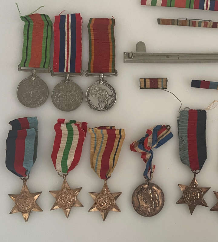 Original WW2 & Historical Medals incl. Named Campaign Medals, Africa Star, Italy Star, Coronation &