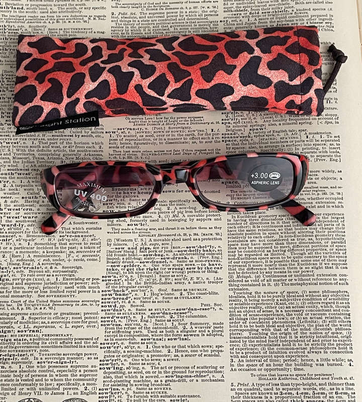 Sight Station +3.00 Reading Glasses with UV400 Protection + Free Sunglasses
