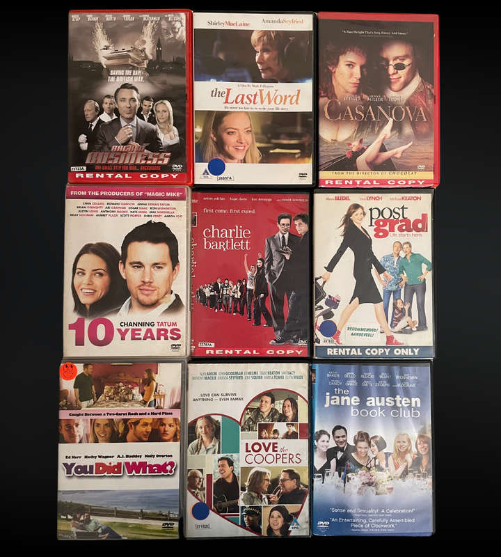 Reduced to clear - 90+ Mixed DVDs  Romance, Thriller, Comedy, Family & Drama! Bargain Lot