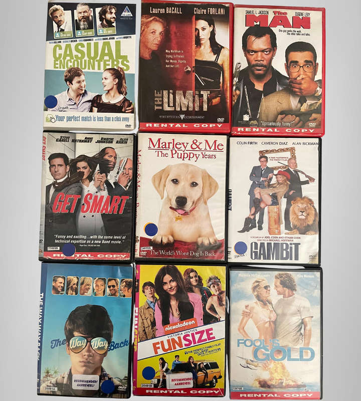 130+ Mixed Genre DVD Lot  Romance, Thriller, Comedy, Family, Drama, Horror & Action  Bargain Bundl