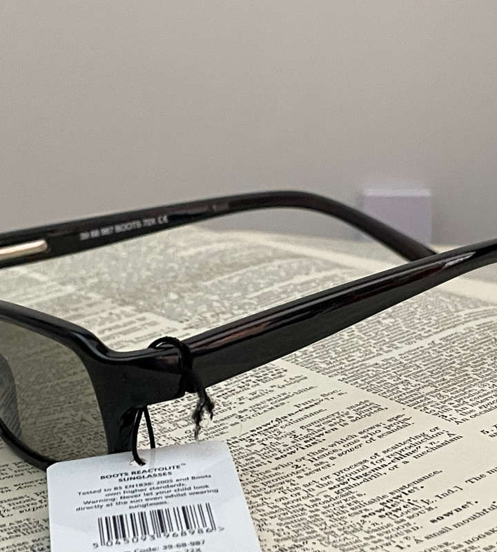 Boots Reactolite Sunglasses  Style 72X, Lightweight Design, 100% UV Protection