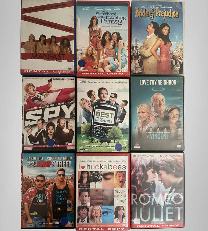 130+ Original DVDs  Mixed Genre Lot | Comedy, Romance, Thriller, Drama, Horror, Family | Bargain