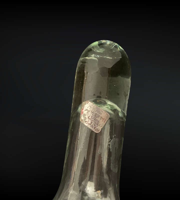 Vintage Spanish Glass Rolling Pin  Unique Decorative Piece   (50cm x 7cm)
