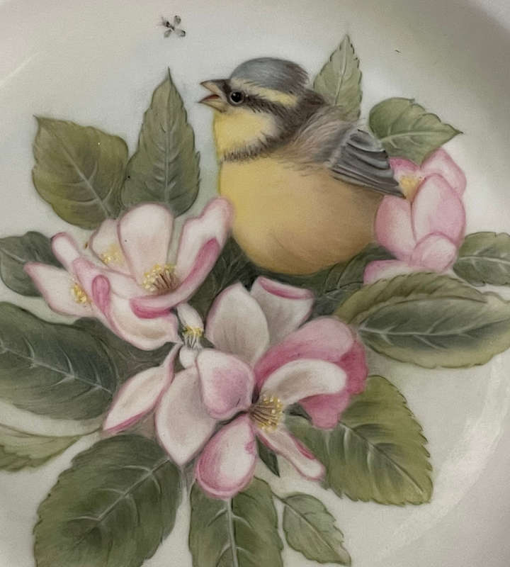 Hand-Painted Wall Décor Plate by Daphne Karlson (June 2001)