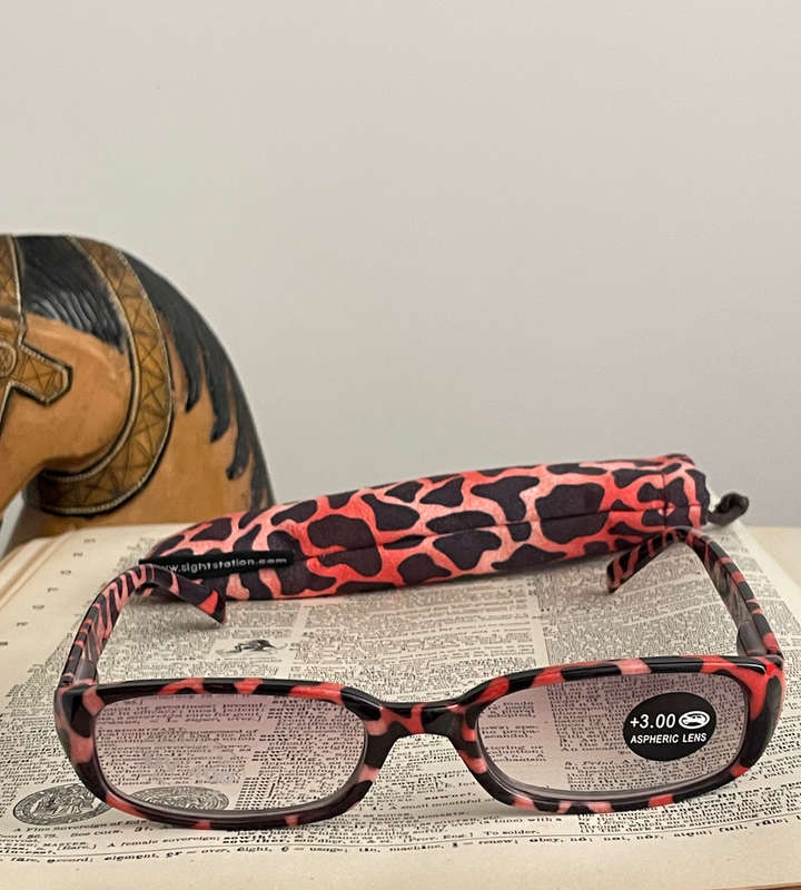 Sight Station +3.00 Reading Glasses with UV400 Protection + Free Sunglasses