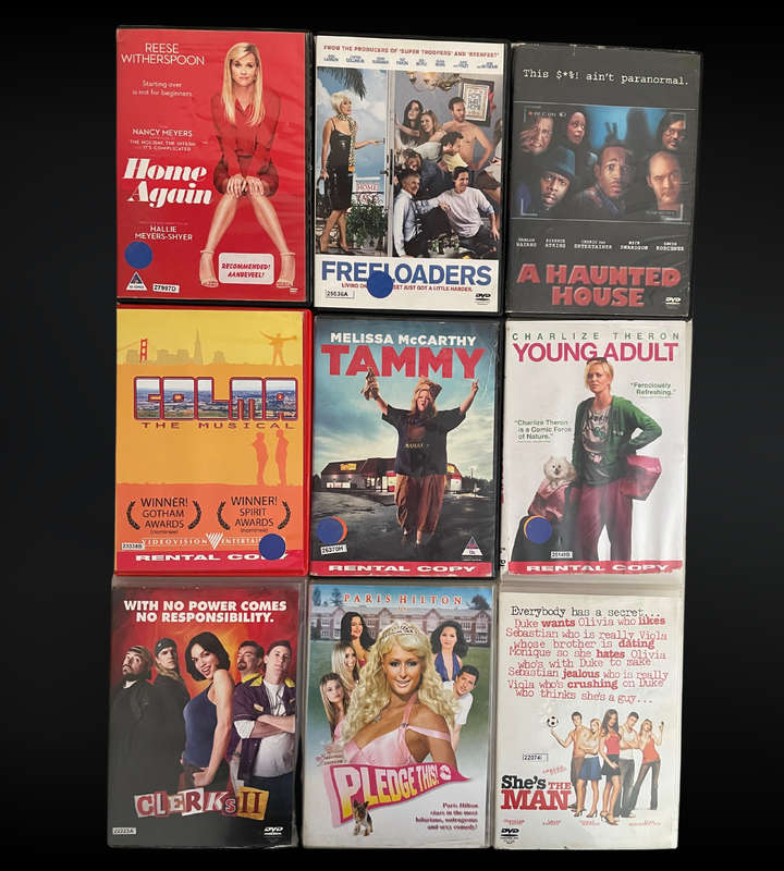 Reduced to clear - 90+ Mixed DVDs  Romance, Thriller, Comedy, Family & Drama! Bargain Lot