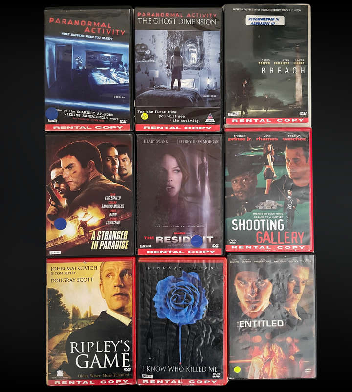 90+ Mixed DVDs