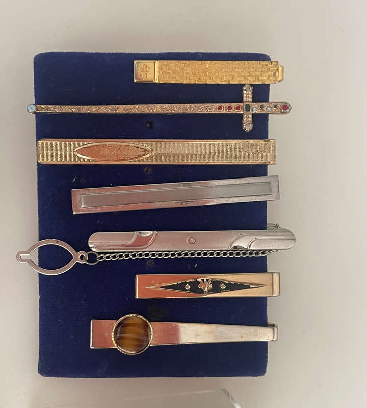 Vintage Cufflink & Tie Clip Collection  Mixed Lot | Stratton, Swank, Crown Jewelry