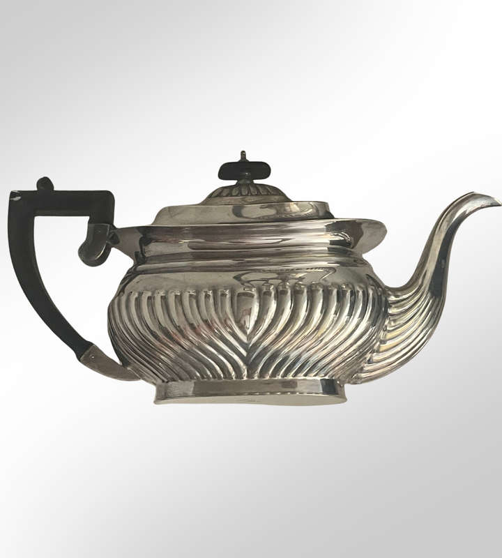 Antique Edwardian Silver Plated 4-Piece Tea Set by Philip Ashberry & Sons (c.1900)