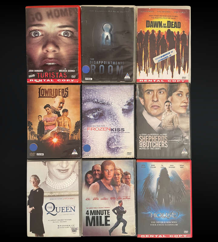 Reduced to clear - 90+ Mixed DVDs  Horror, Thriller, Comedy, Action, Drama & Romance!