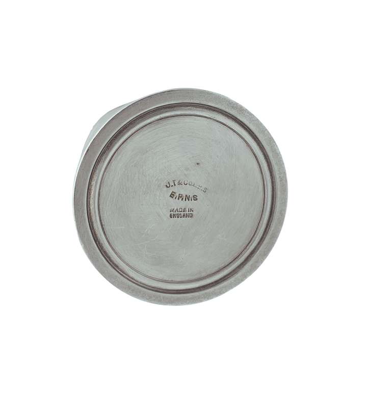 Antique 1920 John Turton & Co Sheffield Hotel Silver Sugar Caster - Super Heavy - Screw Lid - 56mm D