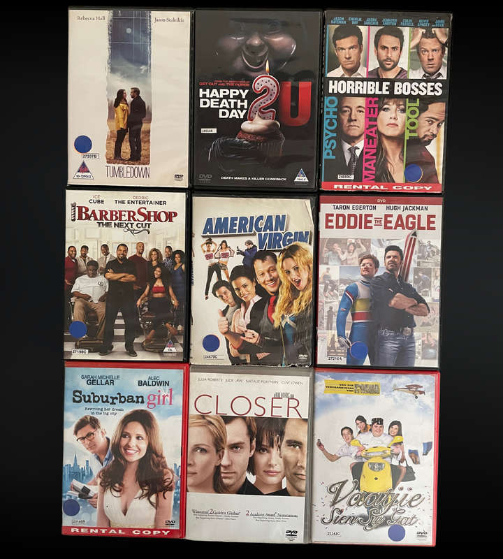 Reduced to clear - 90+ Mixed DVDs  Horror, Thriller, Comedy, Action & Drama! Bargain Lot  Used