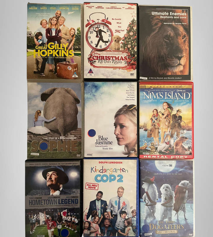 100+ Mixed Genre DVD Lot  Romance, Thriller, Comedy, Family, Horror & Action  Bargain Bundle