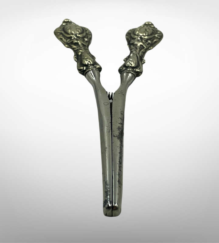 Antique Glove Stretcher | Ornate Design | Reg. 16119 | Silver Plate Patina | c. Late 1800s