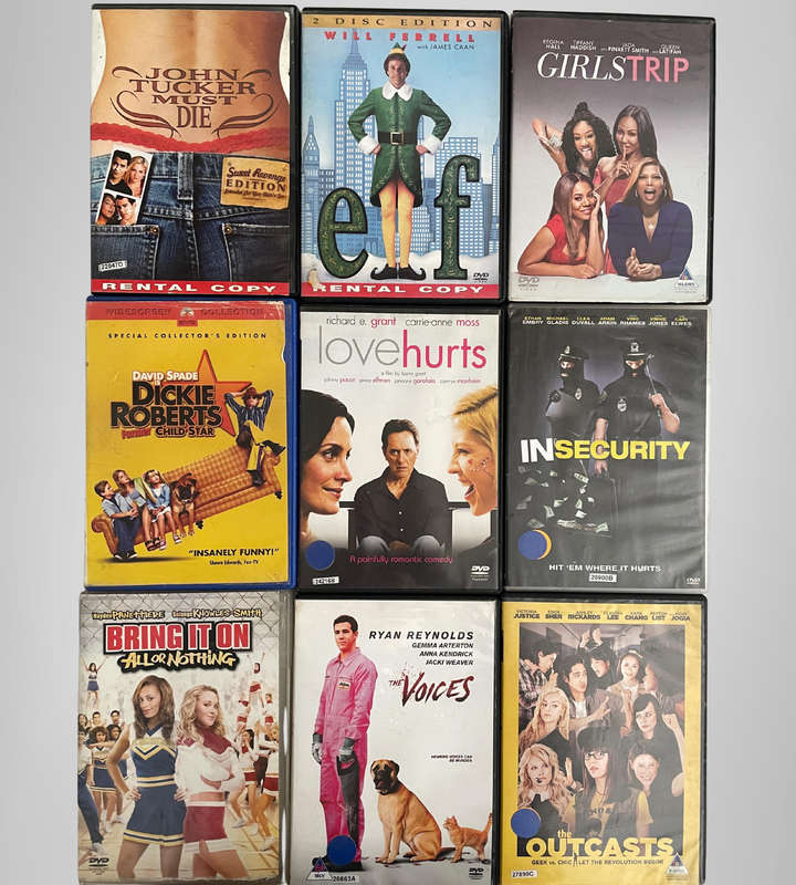 Comedy DVD Bundle | 90+ Movies | Bargain Lot | Used | Movie Night Collection