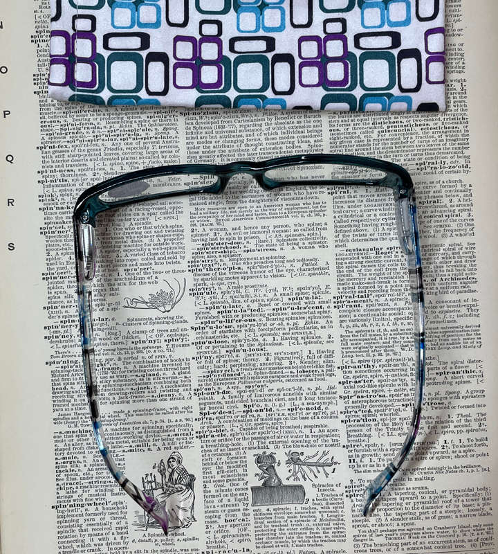 Sight Station Mondrian Peacock 1.0 +1.00 Aspheric Reading Glasses + 1 x Free Sunglasses