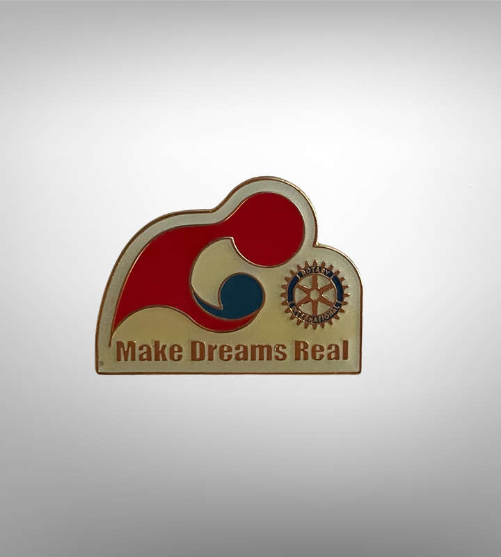 Rotary International 8-Piece Collection | Brooches, Pins, and Pendant | Gold Vermeil, Faux Diamond