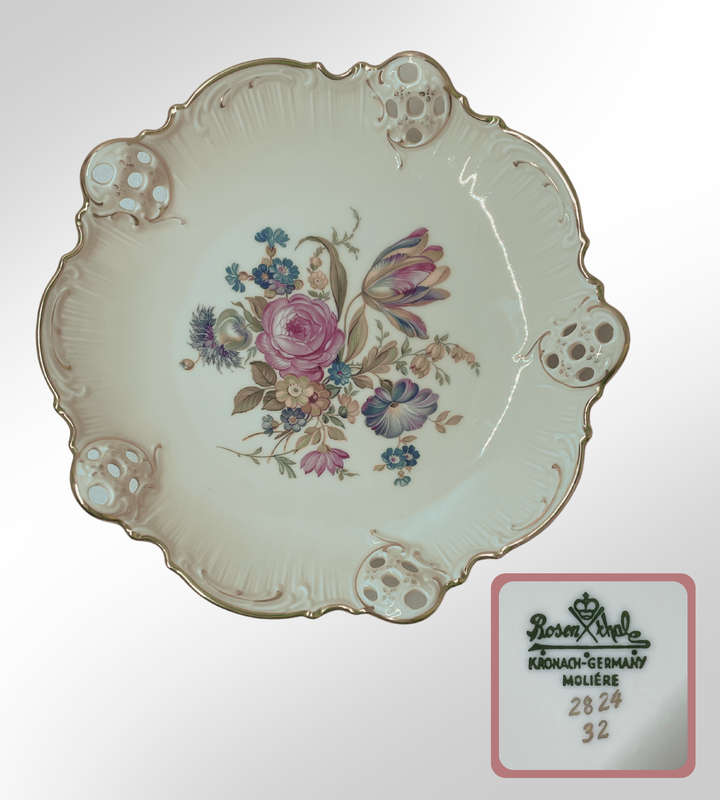10-Piece Floral Cottage Chic Collection | Royal Worcester, Royal Doulton, Rosenthal, Staffordshire |