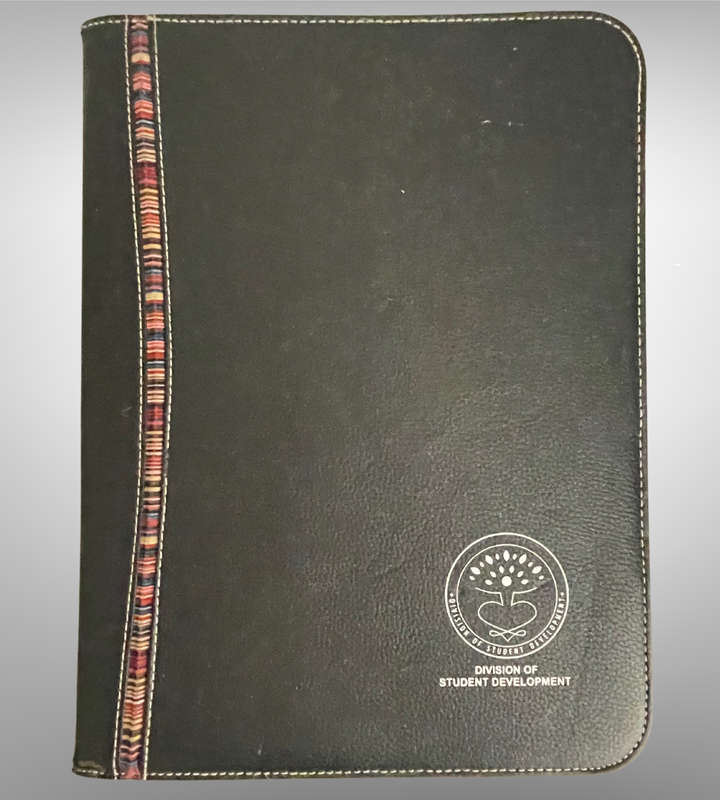Lot of 3 Black A4 Pleather Professional File Folders | Used Condition