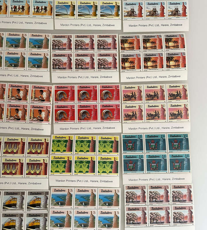 1985 Zimbabwe Stamp Collection  Rose Rigden, UN Decade for Women, National Archives  589+ MNH Stam