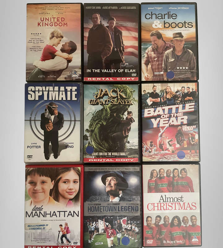 130+ Original DVDs  Mixed Genre Lot | Comedy, Romance, Thriller, Drama, Horror, Family | Bargain