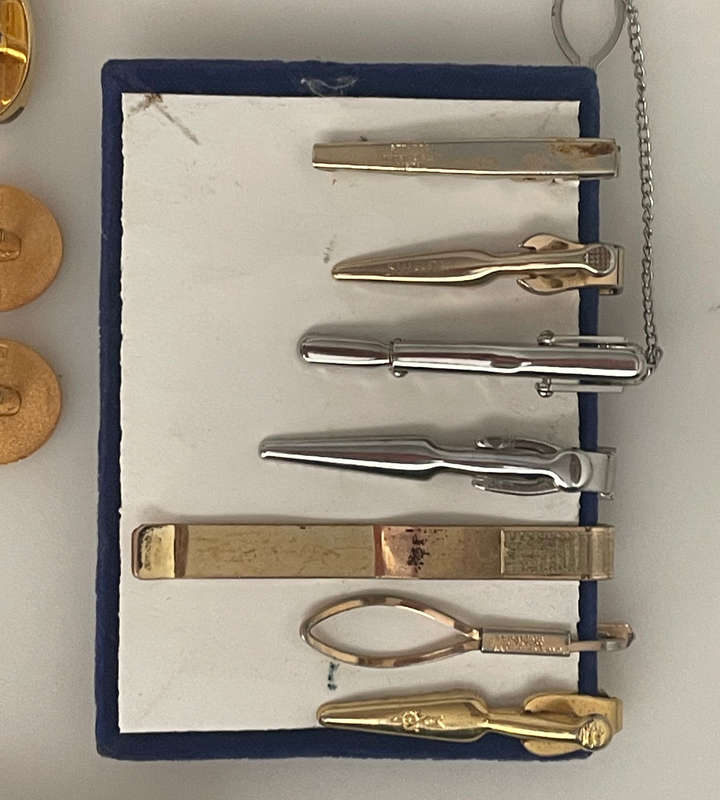 Vintage Cufflink & Tie Clip Collection  Mixed Lot | Stratton, Swank, Crown Jewelry