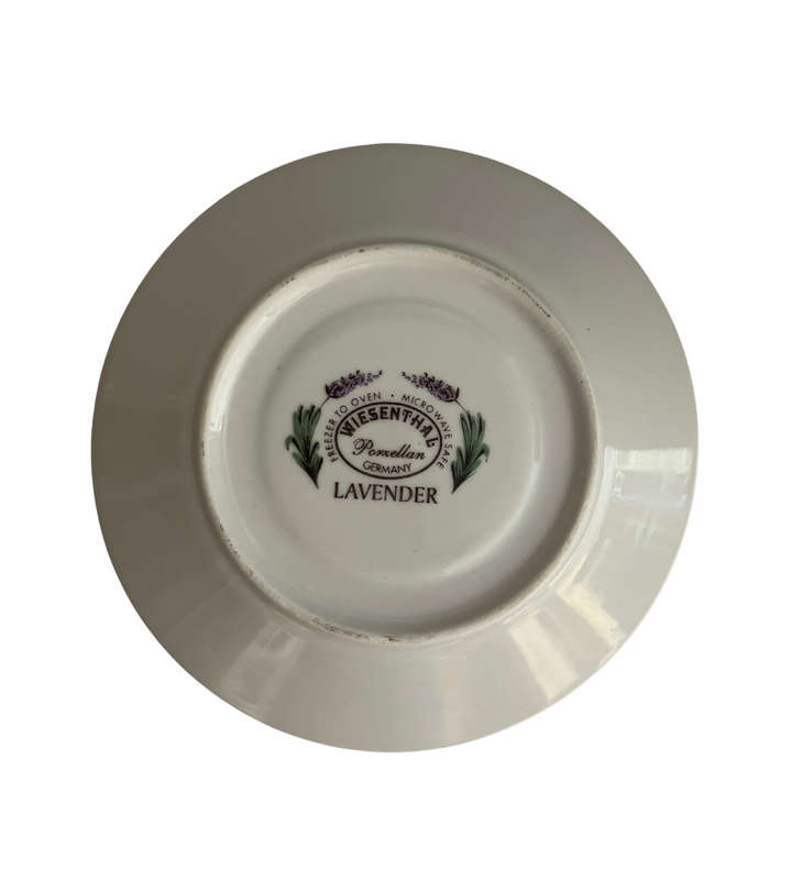 WIESENTHAL "Lavender" Trio - Cup, Saucer, and Side Plate