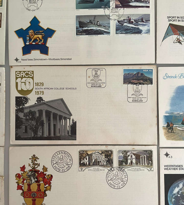RSA First Day Covers Collection (21) | 1976-1988 | Historical, Cultural & Philatelic Themes