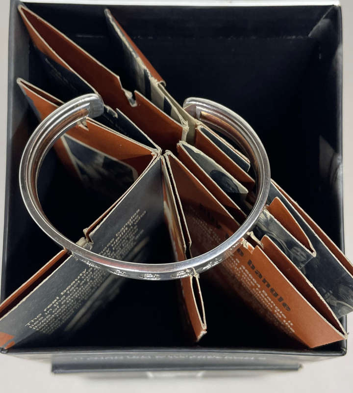 Nelson Mandela 46664 Pure Silver Bangle | 1st Edition | Limited Edition with Serial Number