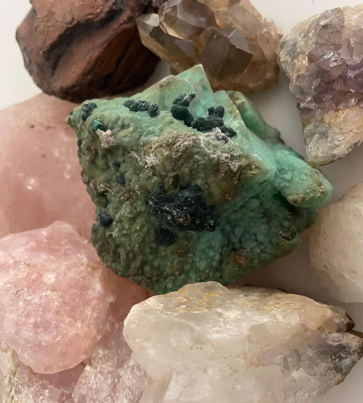 Mixed Lot of Raw Crystals & Mineral Specimens  Rose Quartz, Pyrite & More  Sold As Is