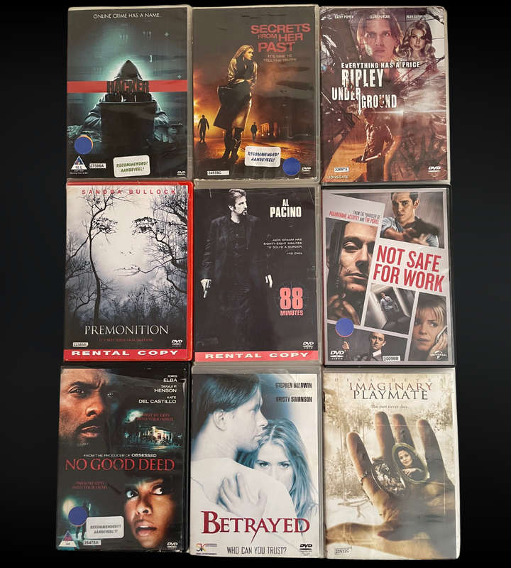 90+ Mixed DVDs