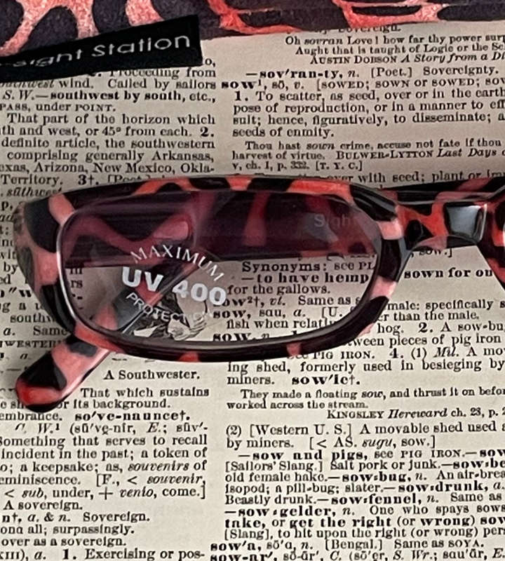 Sight Station +3.00 Reading Glasses with UV400 Protection + Free Sunglasses