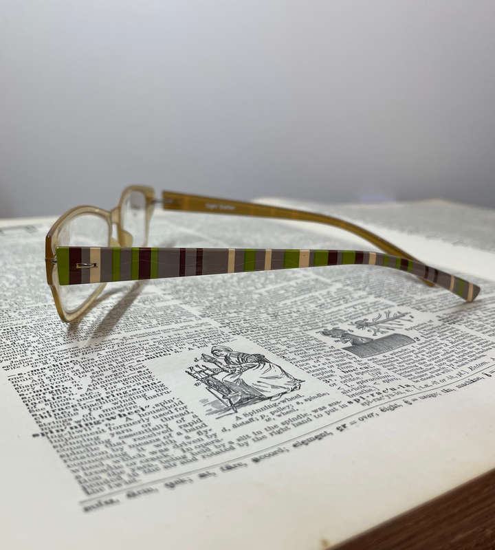 Sight Station Harper Brown +1.00 Super Lightweight Reading Glasses with 1x Bonus Boots Reactolite Su