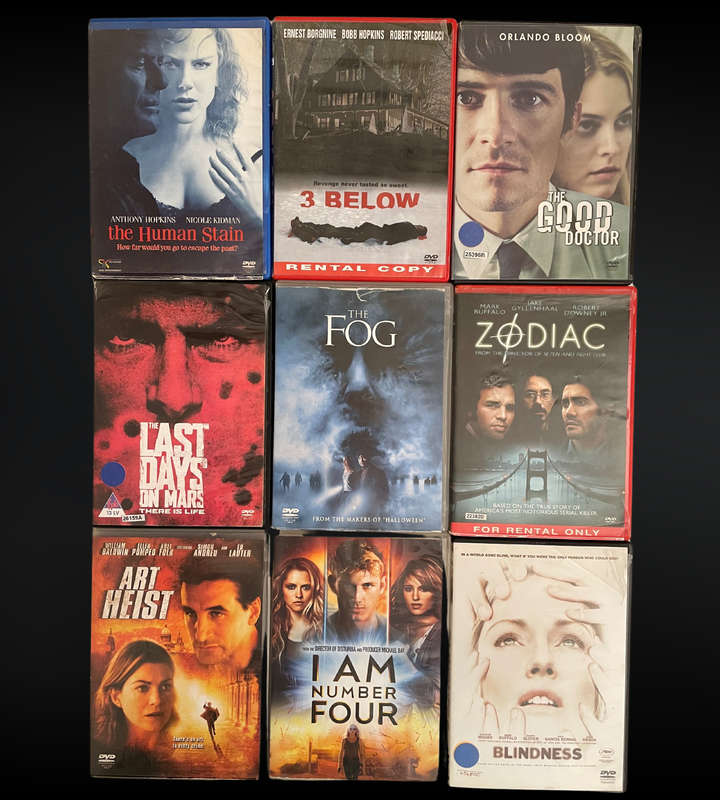 Reduced to Clear - 90+ Mixed DVDs Thriller, Comedy, Action, Drama & Romance! Bargain Lot Used