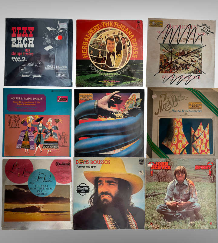 Bargain Huge Lot of 138 LPs / Vinyl's | Jack and Jill Live, Jody Fan, Min Shaw, Russ Conway & More