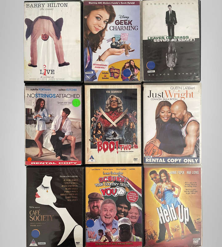Comedy DVD Bundle | 90+ Movies | Bargain Lot | Used | Movie Night Collection