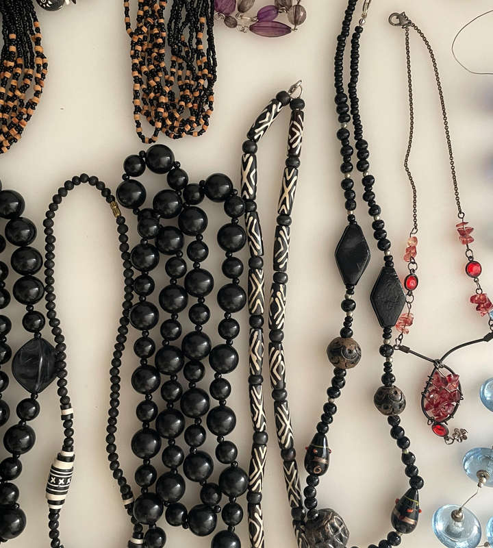 Bulk Lot of 26+ Vintage Costume Jewelry Necklaces - Mixed Style