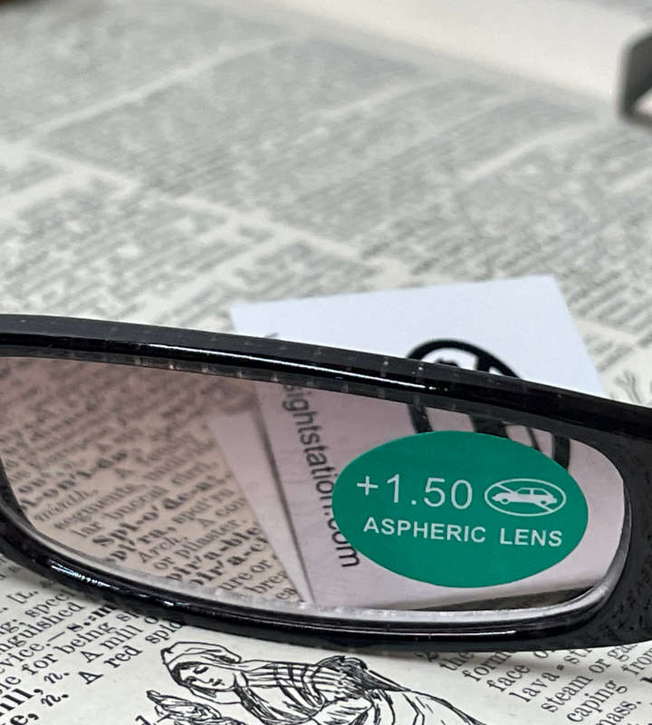 Sight Station Pinstripe S.R. 8501-4044 +1.50 Reading Glasses, PD62mm + FREE Sunglasses