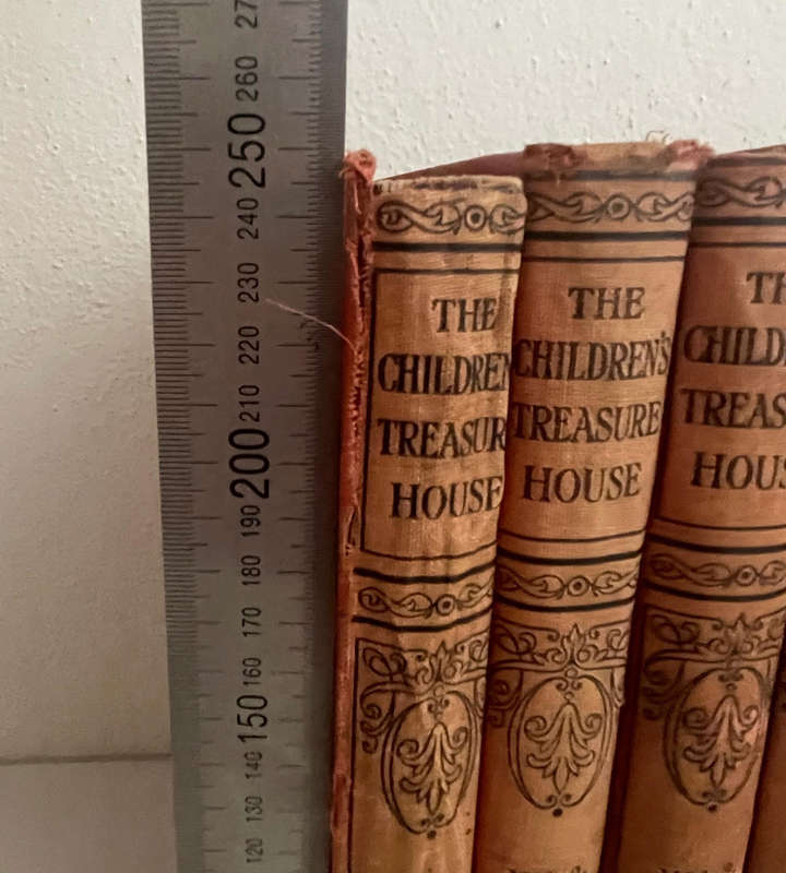 Arthur Mee  The Childrens Treasure House  Antique Illustrated Books  10 of 12 Volumes  1900's