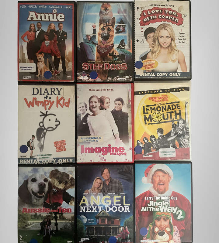130+ Original DVDs  Mixed Genre Lot | Comedy, Romance, Thriller, Drama, Horror, Family | Bargain