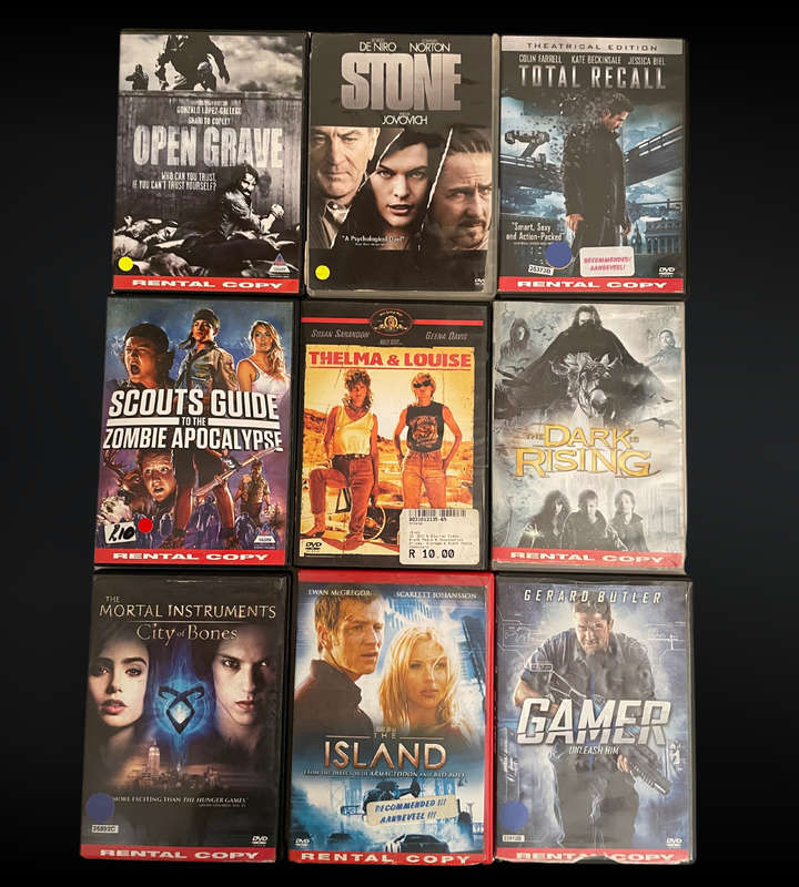 Reduced to clear - 90+ Mixed DVDs  Thriller, Comedy, Action, Drama & Romance! Bargain Lot  Used