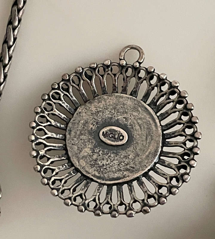 5 Miglio Designer Pendants + Adjustable Luxedo Necklace + Bonus Black Clip-On Pendant- Bargain