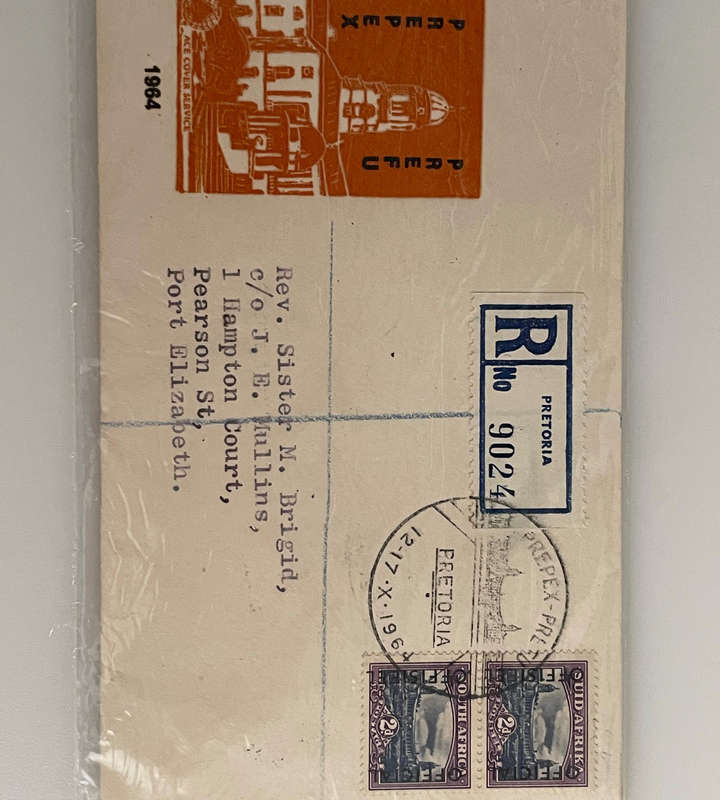 Rare Lot of 3 South Africa OFFICIAL / OFFISIEEL Overprint Covers  Exhibition 19541964