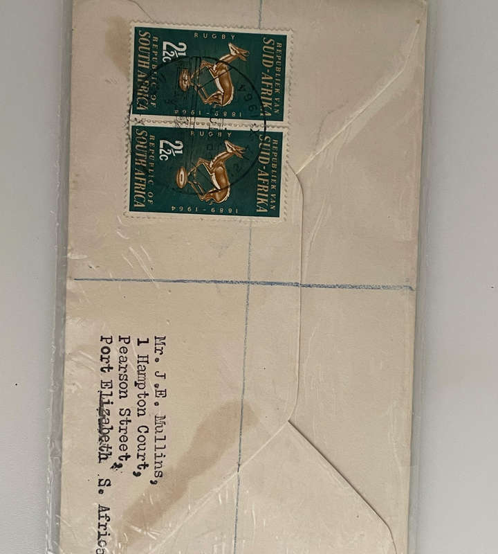 Rare Lot of 3 South Africa OFFICIAL / OFFISIEEL Overprint Covers  Exhibition 19541964