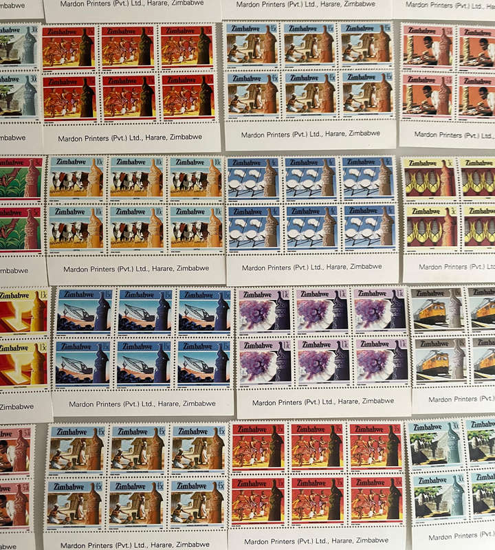 1985 Zimbabwe Stamp Collection  Rose Rigden, UN Decade for Women, National Archives  589+ MNH Stam