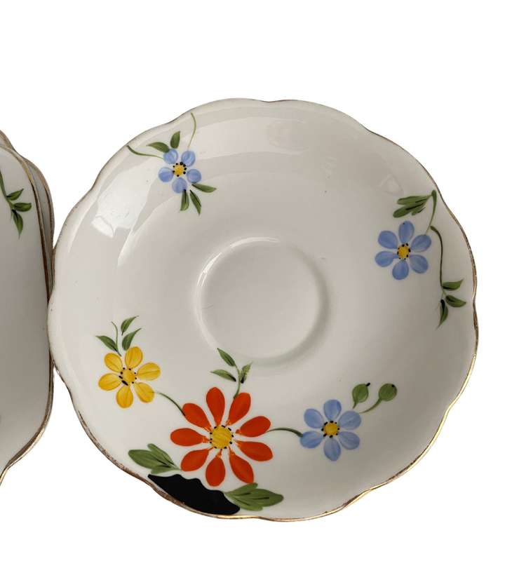 13-Piece Bell China Art Deco Set  Hand Painted, 1930s (1936-1966, England)